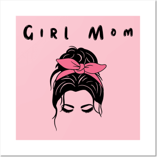 Girl Mom Posters and Art